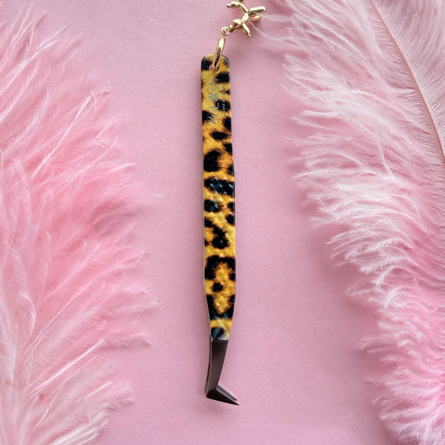 Charm-Pinzette Leopard