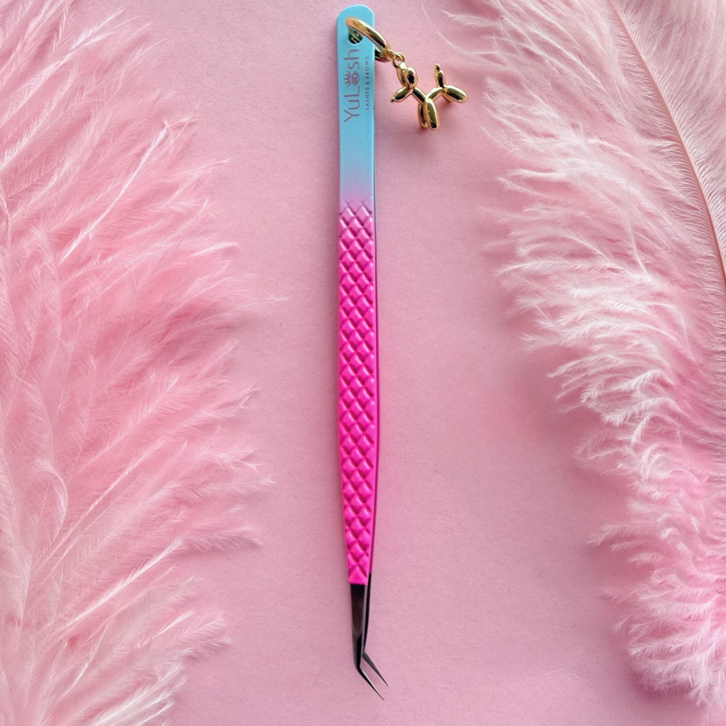 Charm-Pinzette L pink