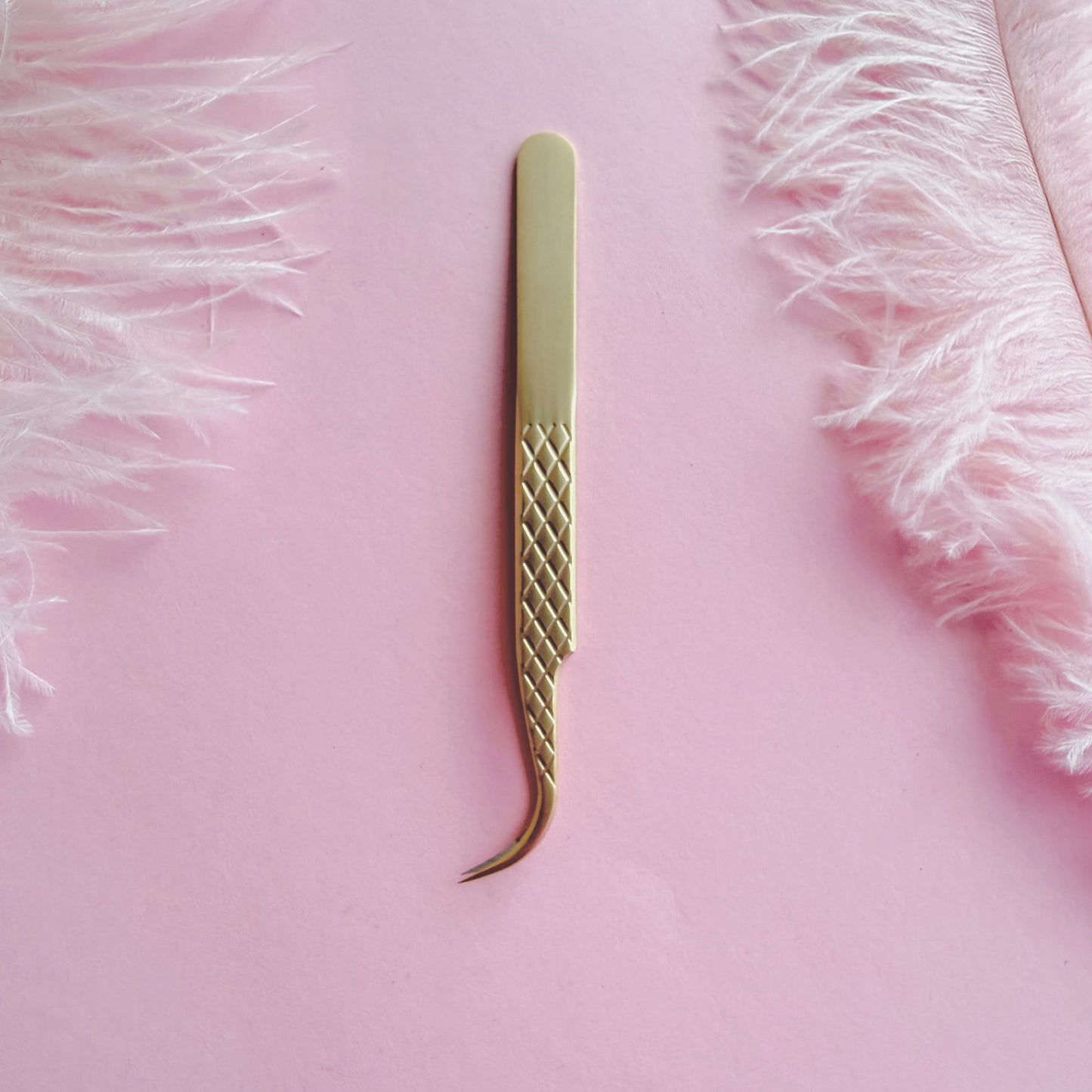 Pinzette matt Gold 2