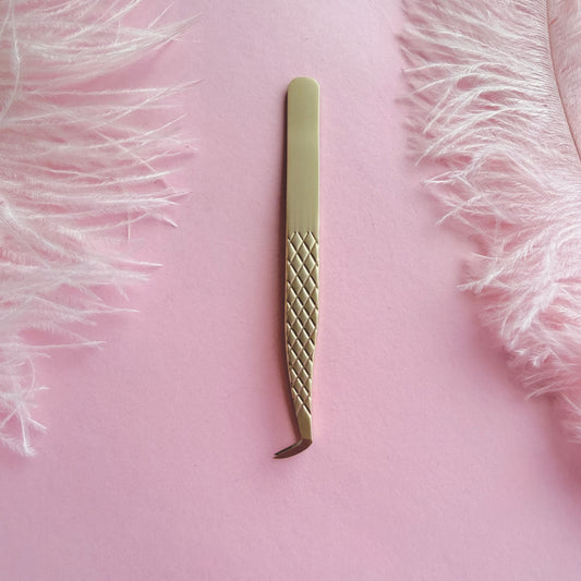 Pinzette matt Gold 4