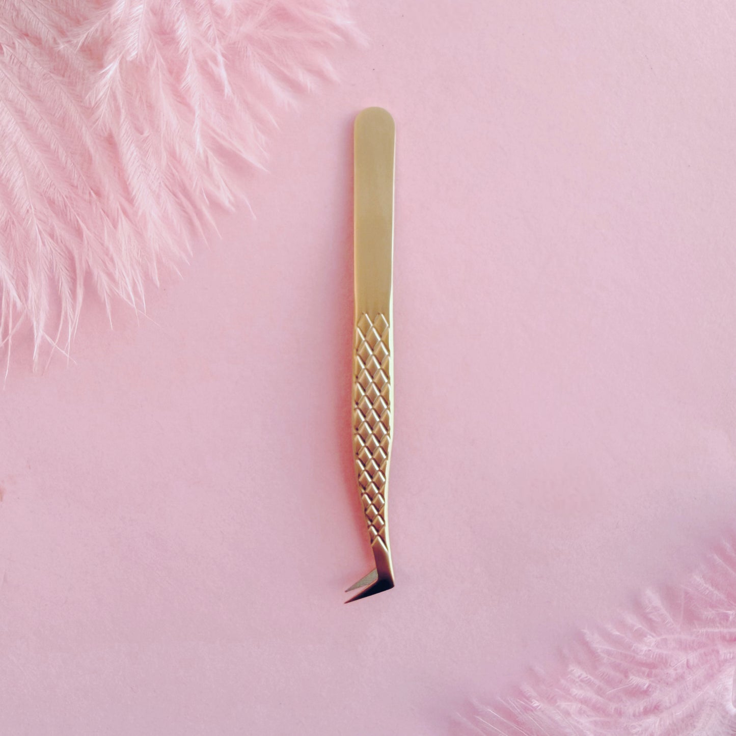 Pinzette matt Gold 6