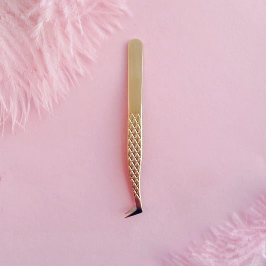 Pinzette matt Gold 6