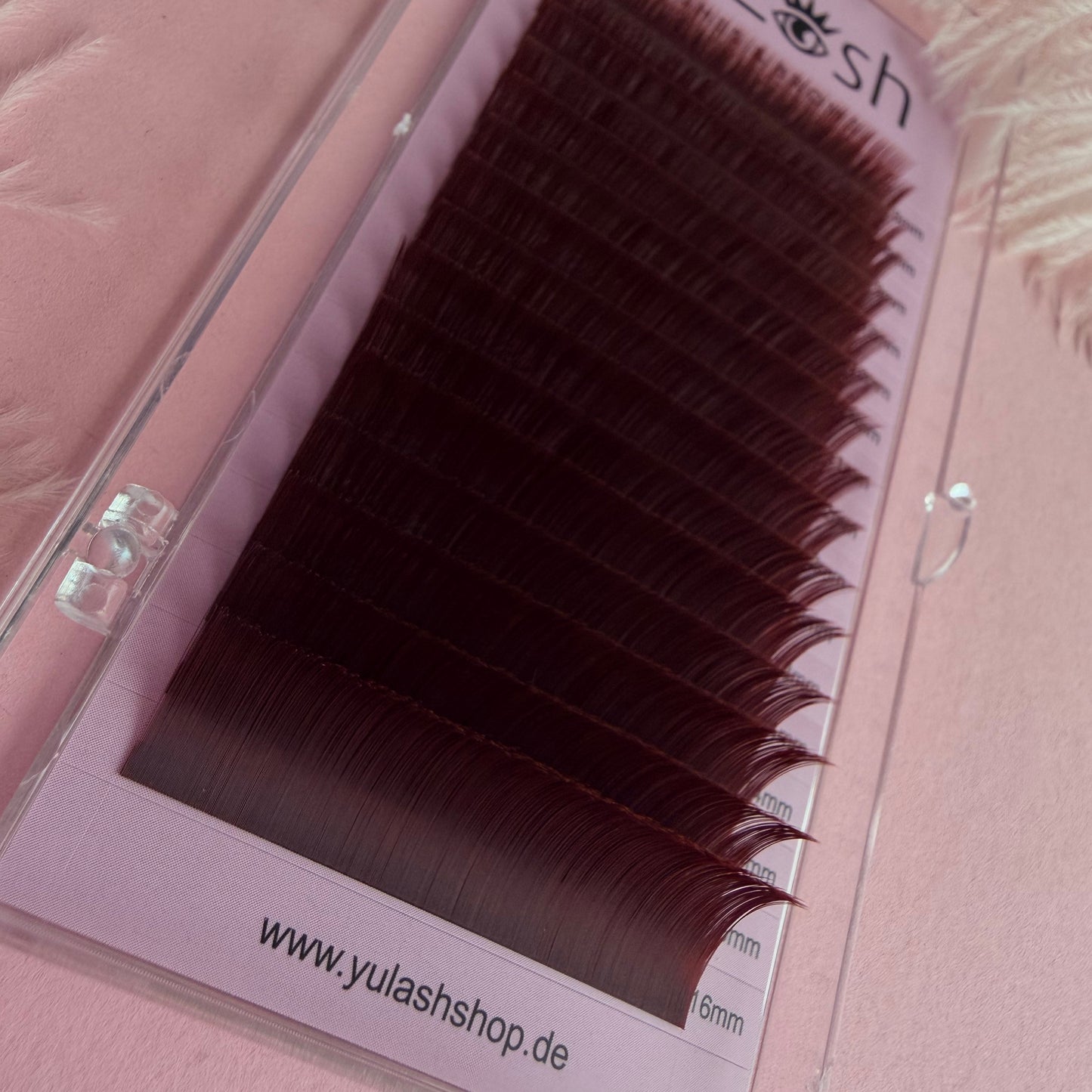 Wimpern “Red Wine” 0.07